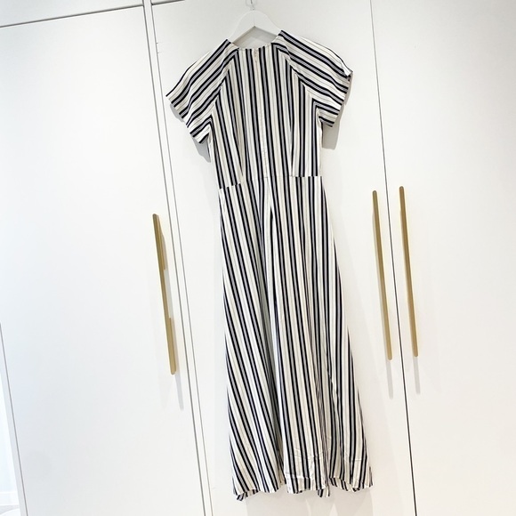 𝅺BNWT Club Monaco Striped Midi dress - Picture 10 of 10